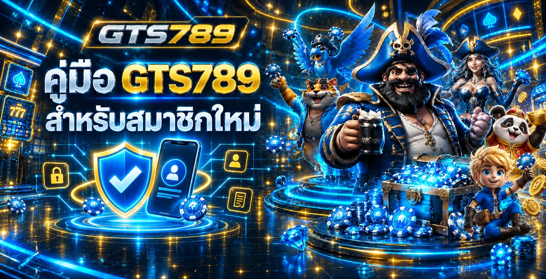GTS789 คู่มือสมาชิกใหม่ ทางเข้า สมัคร และใช้งาน